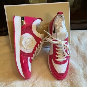 Michael Kors Jenkins Stretch Knit Trainer